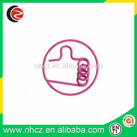 Come On Hand Shaped Paper Clips