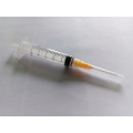 3 Part Medical Disposable Syringe with Needle 5ml