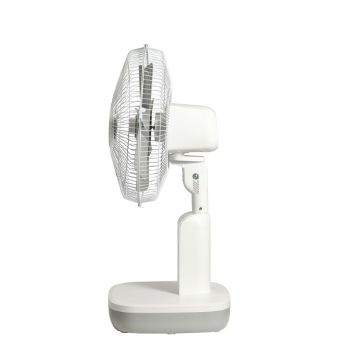 Portable Solar-Powered Table Fan for Outdoor Comfort