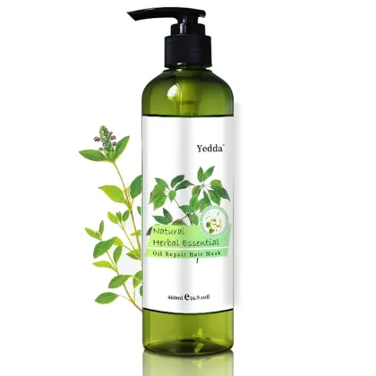 Natural Organic Plants Deep Hydrating Hair Mask for Curly Hair, 460ml