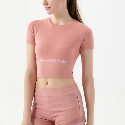 Short Sleeve Yoga Top Fitness