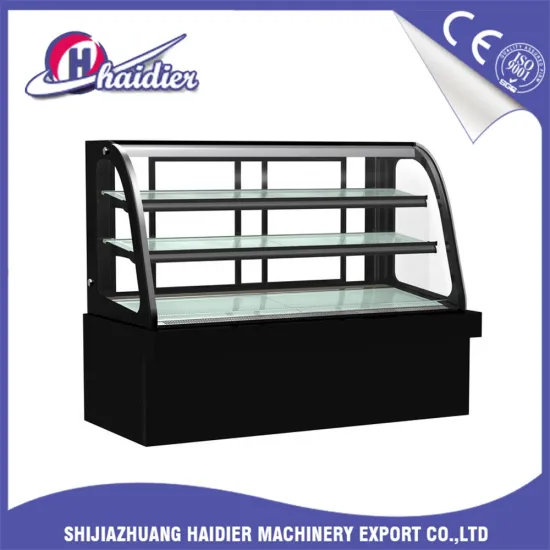 Refrigerated Countertop Cake Showcase with Glass Door for Pastry Dessert