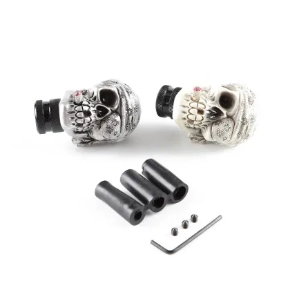 Universal Car Manual Gear Shift Knob - Personalized Skull Sport Gear Stick Shift Knob