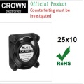 Hot Sale AGE02510 Silent Brushless Mini Cooling Fans