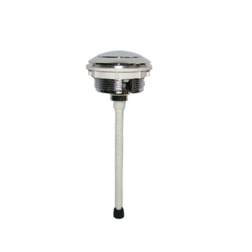 Chrome Round à bouton-bouton à bouton-poussoir Flush 48 mm