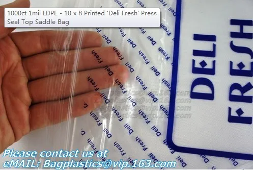 Saddle pack zipper bags, Snack, Sandwich, XL Sandwich, Pint, Quart, Gallon sizes, minigrip