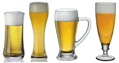 amstel craft frosted pilsner beer glass glasses
