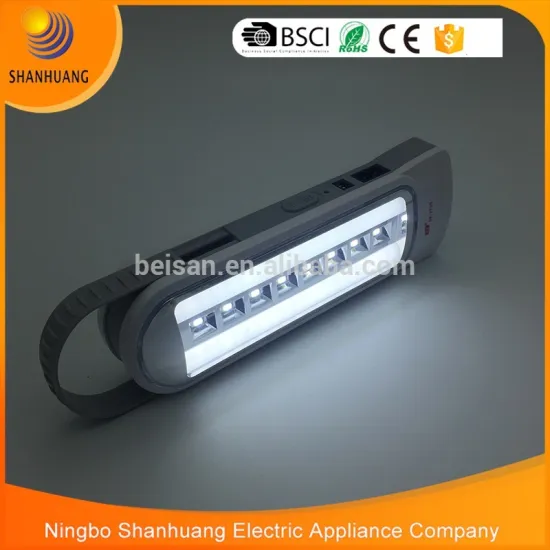 Hot sales 2 pcs modulator tube + 8 LED rechargeable led home emergency light