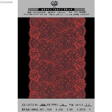nylon spandex lace for lingerie,dress, wedding gown and swimwear