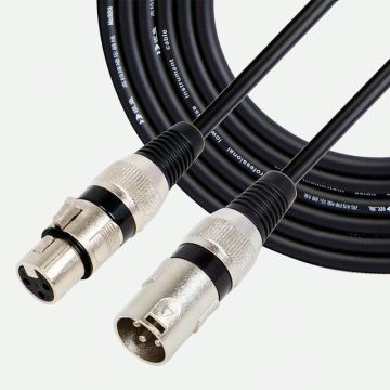 OEM Factory Professional RoHS OFC Low Noise Microphone XLR Cable 100m