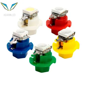 Brand New T5 B8.4D 5050 1SMD Car LED Light - 12V 5 Colors