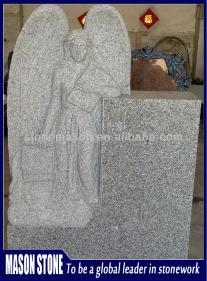 angel etching headstone
