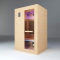 Salão de Sauna Infraversa de Hemlock Canadense Indoor