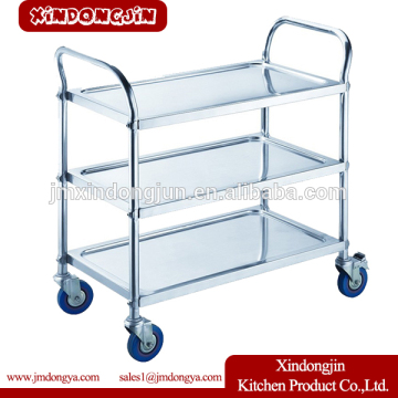 PRC-M3 stainless steel food transport serving trolley cart