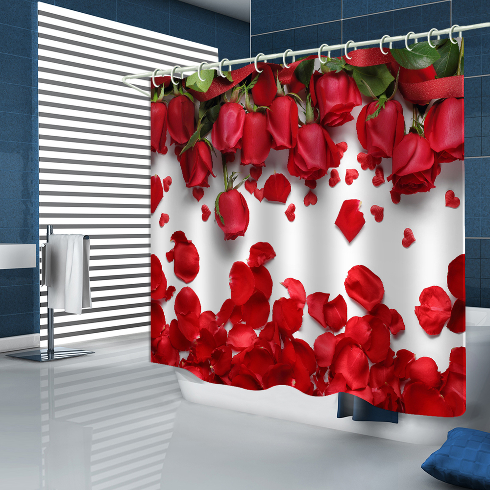 Water barrier bathroom shower curtainsYL20120319-8