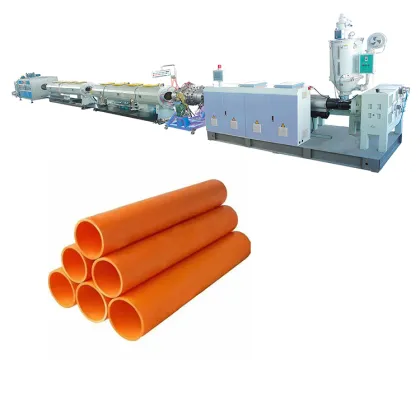 Electric Wiring Conduit Pipe Machine for MPP Power Cables and Plastic Tube Extruders