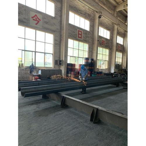China 75FT hot dip galvanized steel pole Manufactory