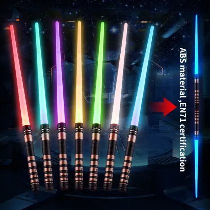 7 Colors Light Saber Kids Spinner Toy - Light Up Toys