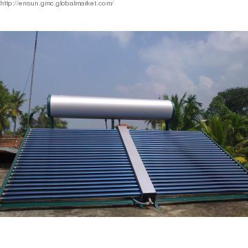 Non-pressure solar hot water heating