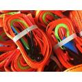 50mm Packaged Ratchet Tie Down Red Lashing Strap with 2000KGS