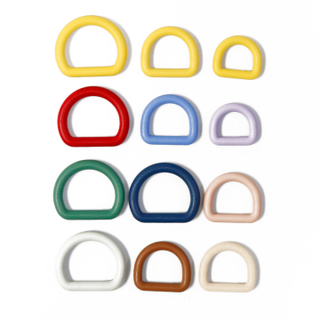 Durable Rust-Resistant Zinc Alloy D Rings and Plastic Buckles for Pet Collars and Leashes