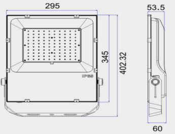 LED flood lights bulbs outdoor 100W