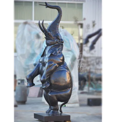 Elephant water fountain
