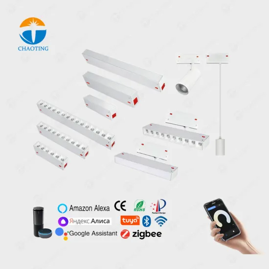 220V LED Track Light System: New Trend Surface Recessed Linear Spotlight Magnetic Track Lighting