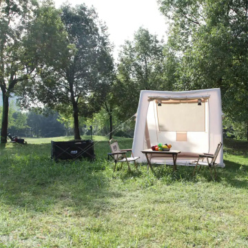 Upgradeable Inflatable Oxford Camping Tent with Pump
