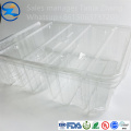 Thermoforming transparent food grade PET packaging box