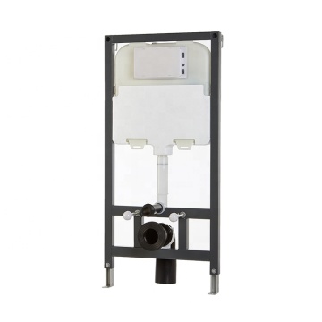 European Standard Concealed Toilet Carrier Frame with Dual-Flush Tank - Water Saving and Easy Installation