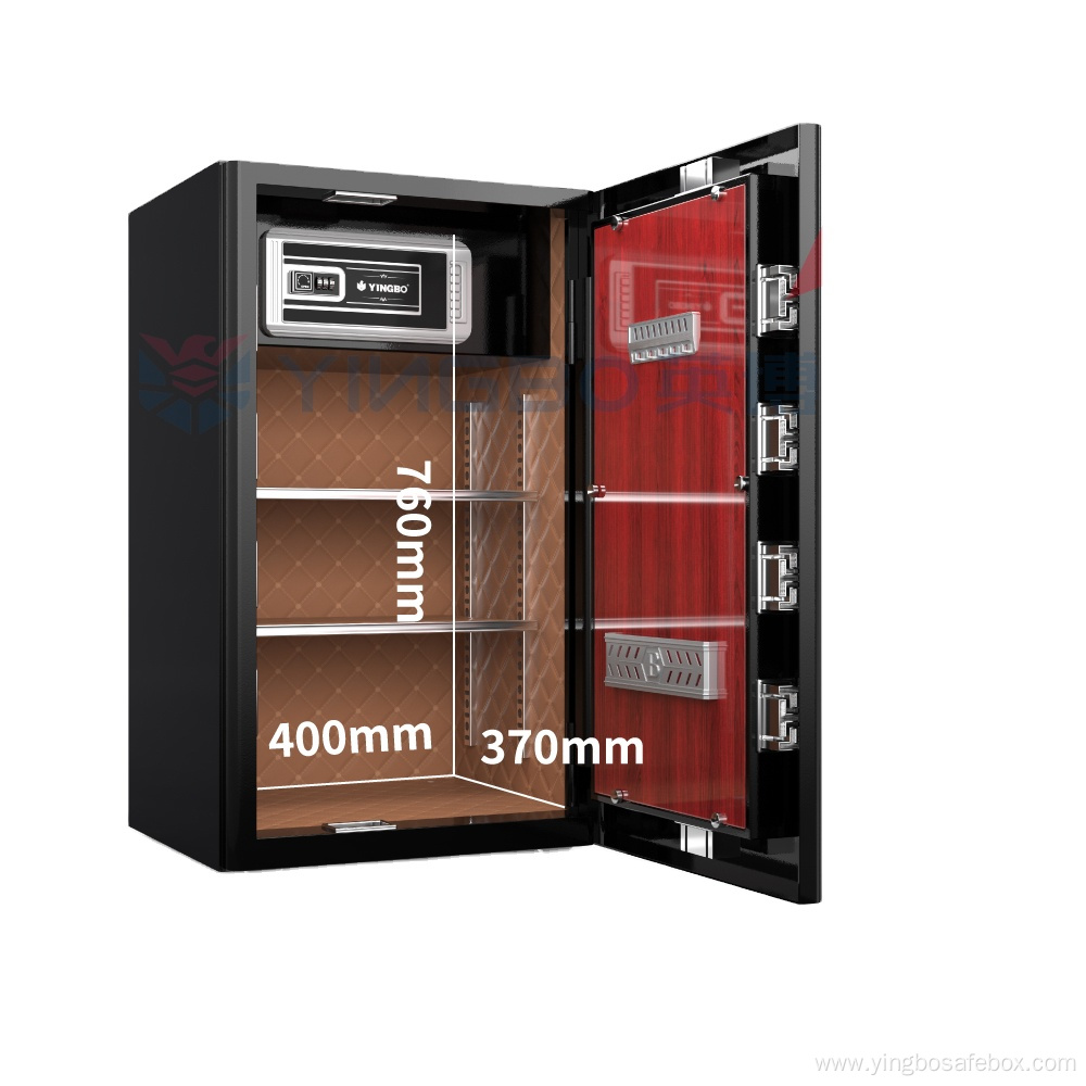 High quality fireproof luxury safe box with lock