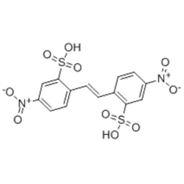 Benzenesulfonic acid,2,2'-(1,2-ethenediyl)bis[5-nitro-  CAS 128-42-7