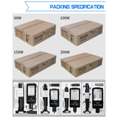 High Efficiency Project Solar LED Street Light 300W