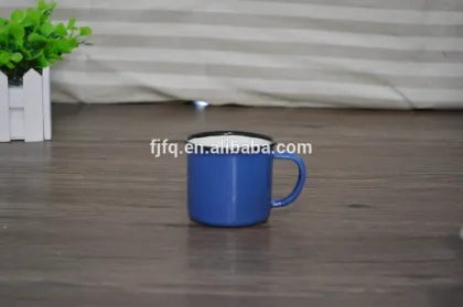 Espresso Enamel Mug Travel Mug Camping Mug With Handle