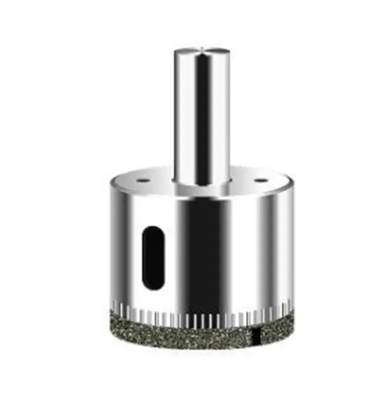 Premium Diamond Hole Saw with Round Shank for Glass and Ceramic