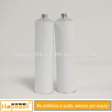 2016 hot selling aluminum plastic cosmetic tube laminated white tube for food cosmetic paint packaging tube