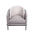 Italian Fil Noir Fabric Armchair Replica