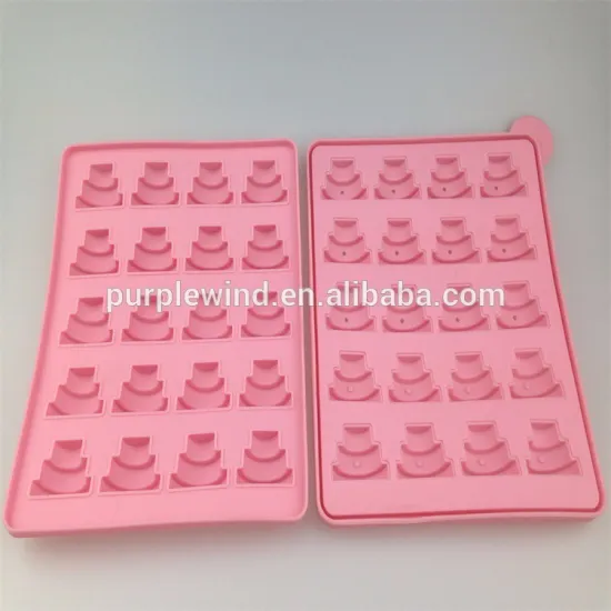 Three-tier wedding silicone cake mould