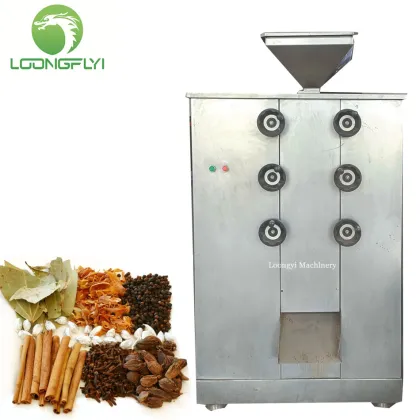 Electric Flat Roller Flour Fluor Mill Machine