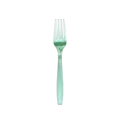 100pcs/Box Heavy Duty Plastic Forks - Disposable Silverware