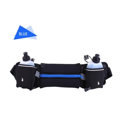 Marathon Waist Bag Water Bottle Jogging Holder Outdoor Sport Hiking Running Hydration Belt Waist Pack