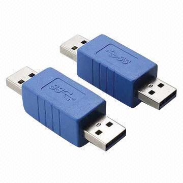 USB 3.0 Adapters, Connects with A Male to A Male, Made of PVC