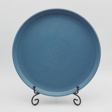 Blue Stoneware Δευτέρα, Stoneware πολύχρωμα σετ σερβιτόρα, εστιατόριο Stoneware Tableware