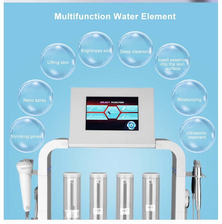 hydrofacials machine thermal hydrogen oxygen 5 in 1 multifunction beauty machine