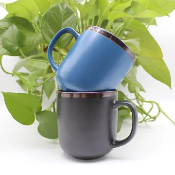Stoneware Coffee Mugs 12oz Ceramic