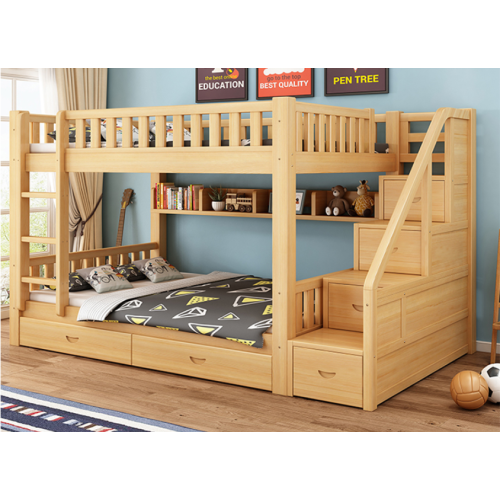hot sale high quality solid wood bunk bed