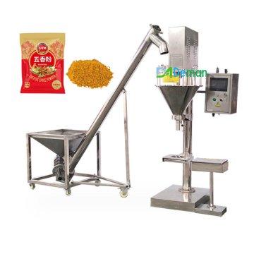 Halbautomatische Pulververpackung und Ballenmaschine