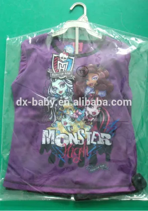 2016 Barbie Children sleepwear/pajamas baby clothing