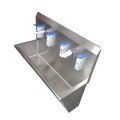 Stainless steel medical wash sink